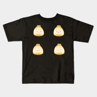 owo and uwu Dumplings (Xiao long bao) Kids T-Shirt